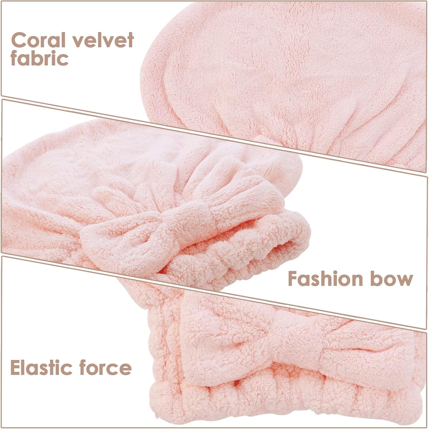 Gorro Secapelo de Microfibra – Suave, Absorbente y Rápido