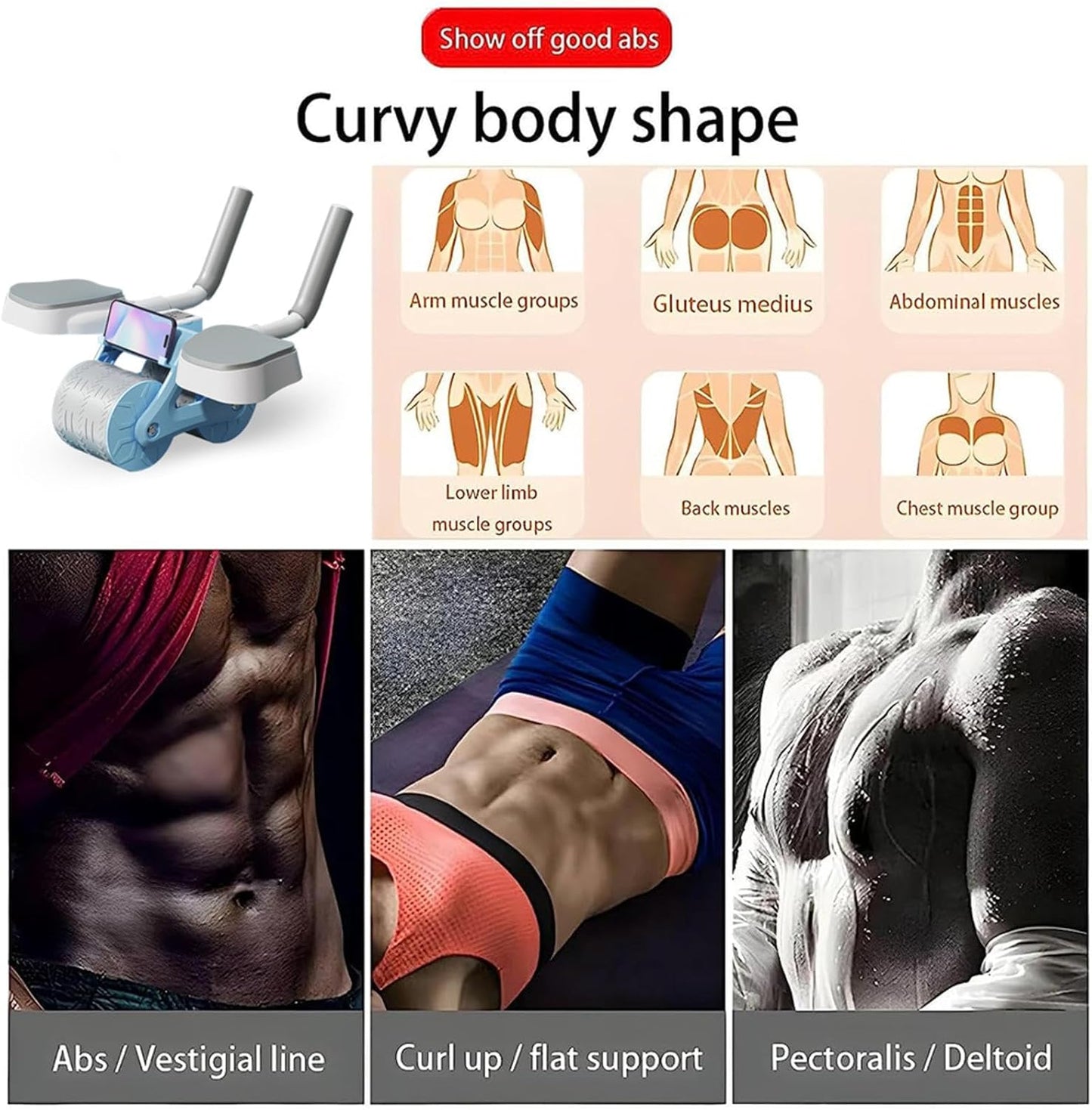 Máquina de Abdominales Automática
