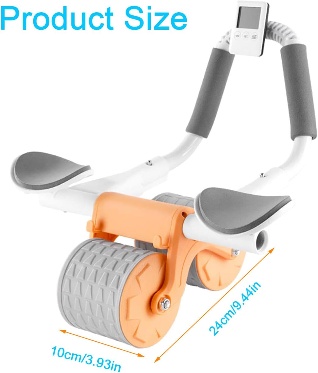 Rodillo Abdominal Inteligente – Con Pantalla LCD y Ruedas Dobles
